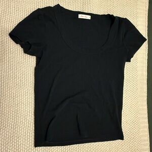 Marine Layer Lexi Rib Sun-In Scoop Tee | Size: S